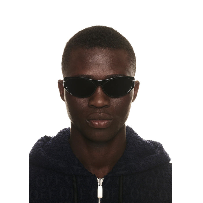 NAPOLI SUNGLASSES Black Nero Acetate Occhiali Sole