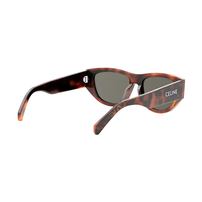 Celine CL40278U Monochroms 99A Leopard Havana Marrone Acetate Occhiali Da Sole