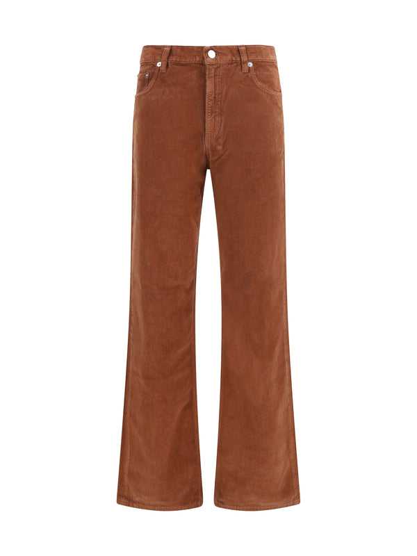 Haikure 100% Cotton trousers in brown