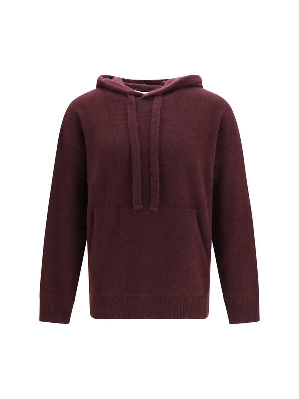 Cashmere And Silk Hooded Sweater Fico