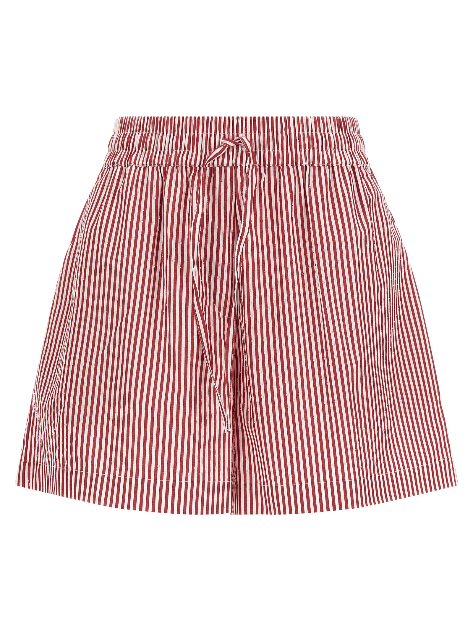 Cashine shorts Red Cotton Bermuda