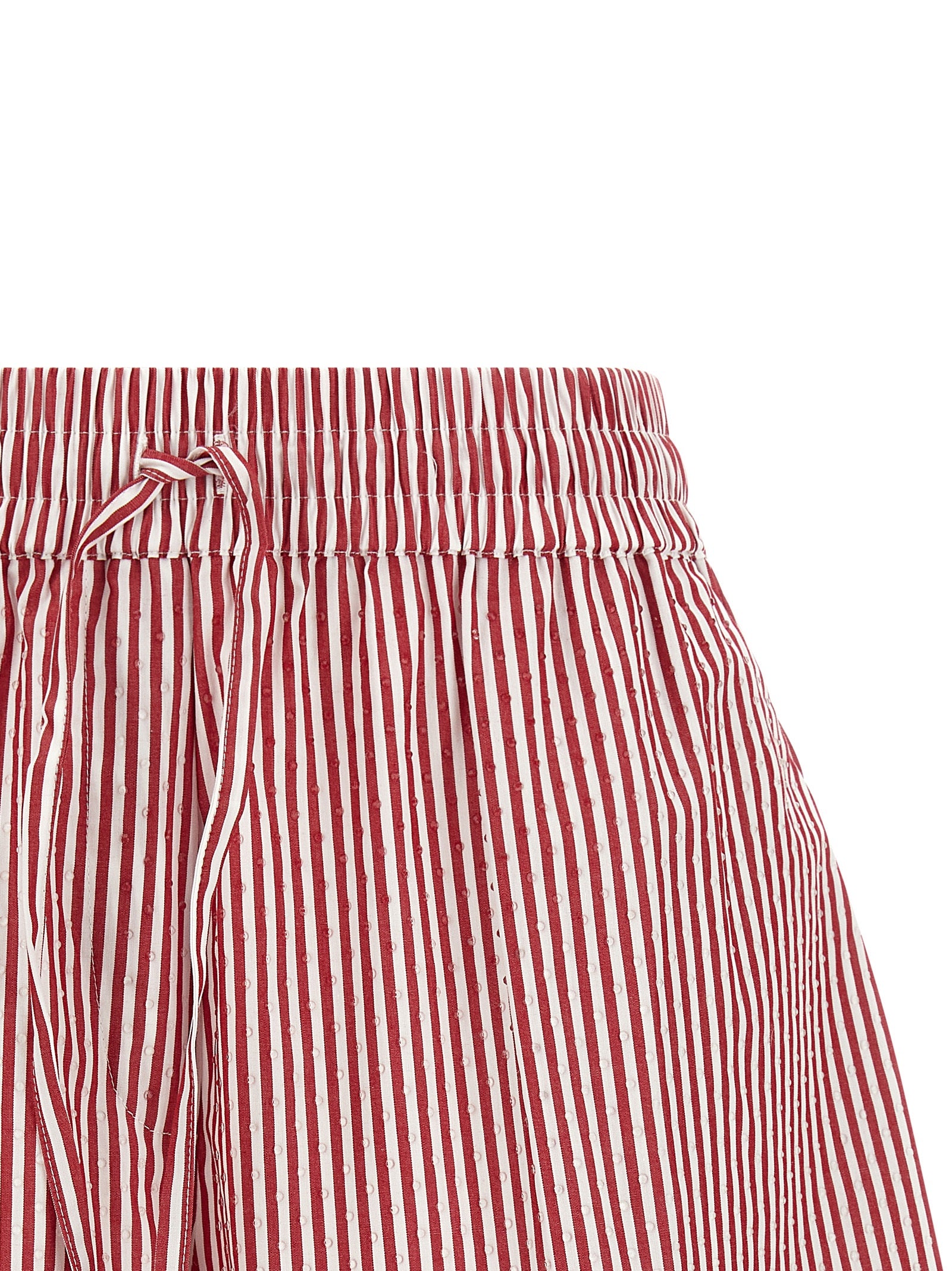 Cashine shorts Red Cotton Bermuda