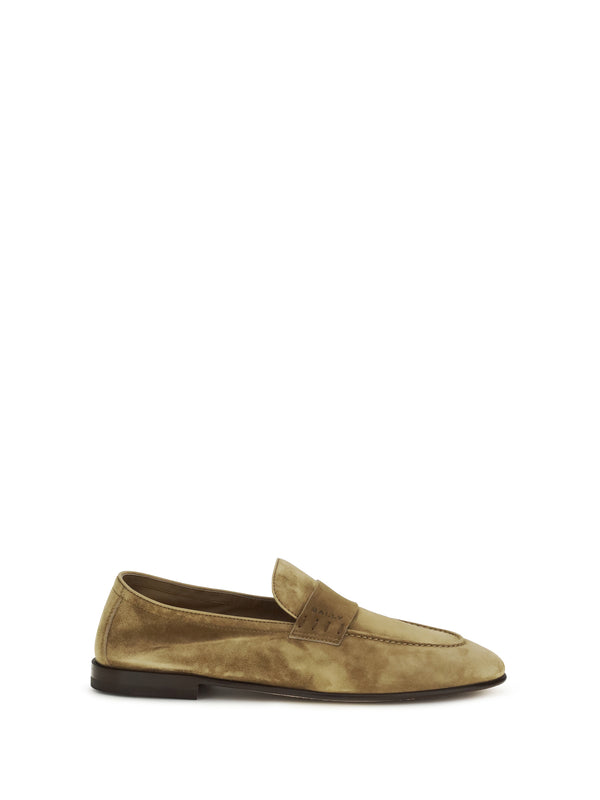 Bally 100% calf leather (Bos Taurus) loafer in beige