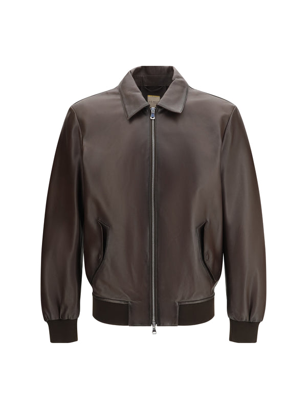 D'Amico 100% Lamb jacket in brown