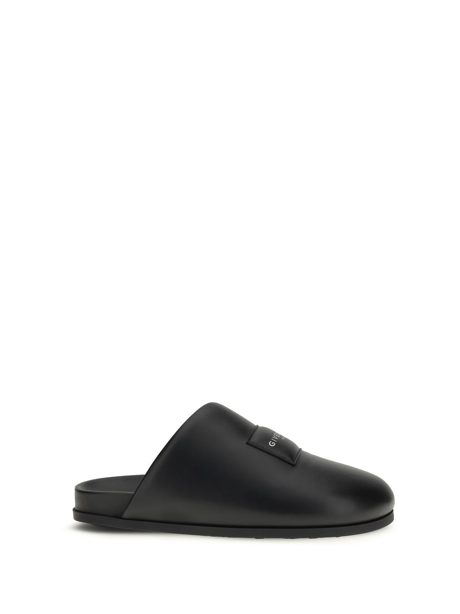 Givenchy 100% Calf Leather Bos Taurus mule in black