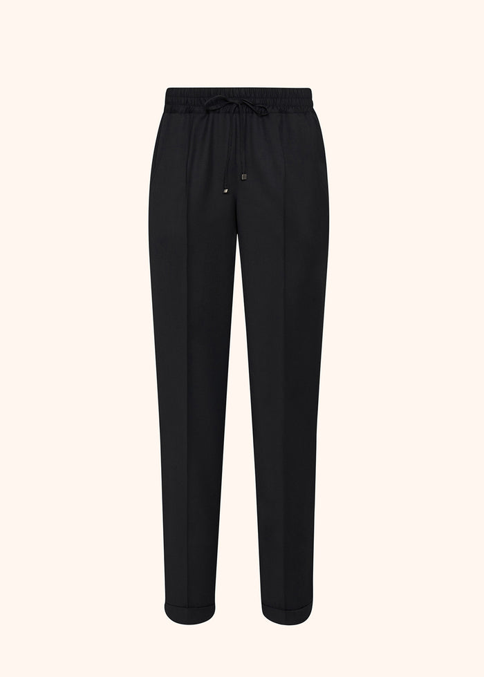 TROUSERS VIRGIN WOOL Black Trousers/skirts