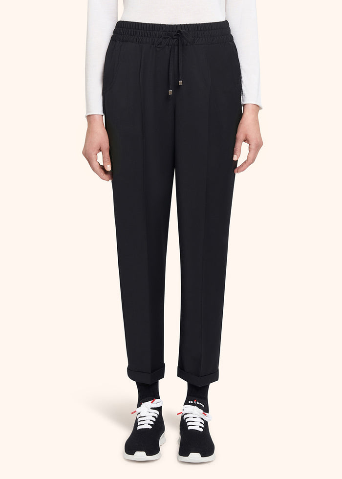 TROUSERS VIRGIN WOOL Black Trousers/skirts
