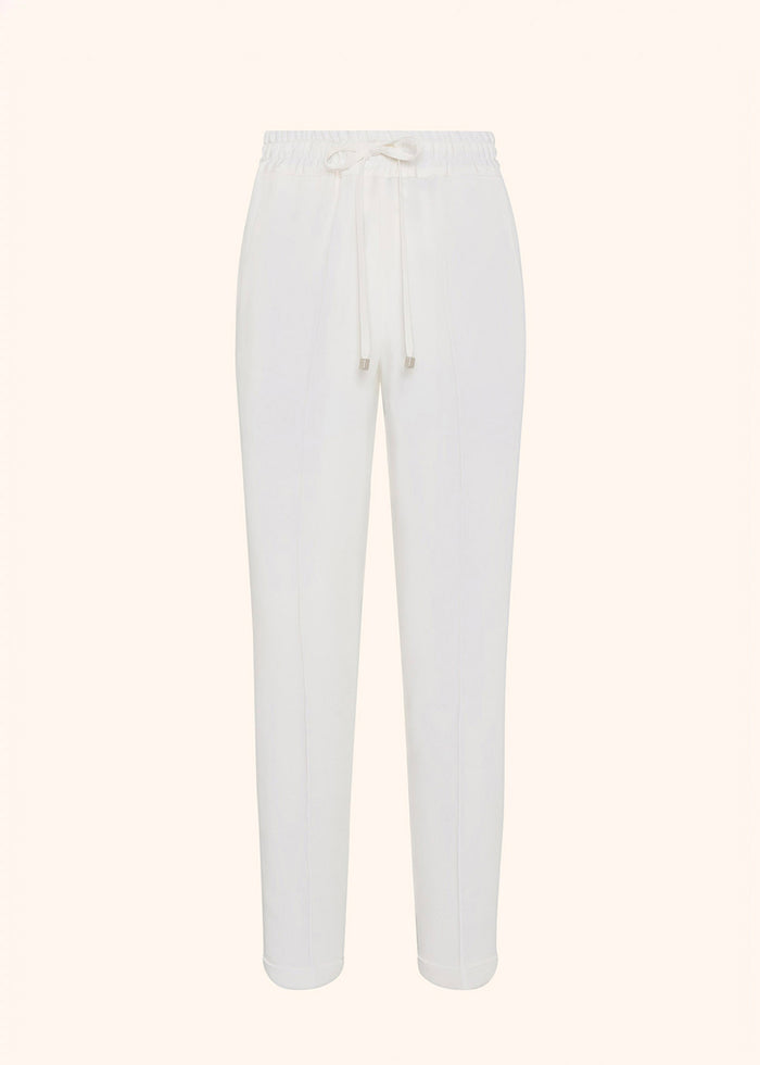 TROUSERS SILK White Trousers/skirts