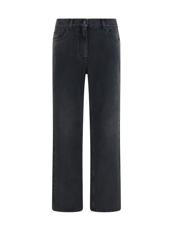 The Row 100% Cotton jeans in black