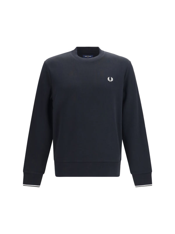 Fred Perry 100% Cotton sweatshirt in black