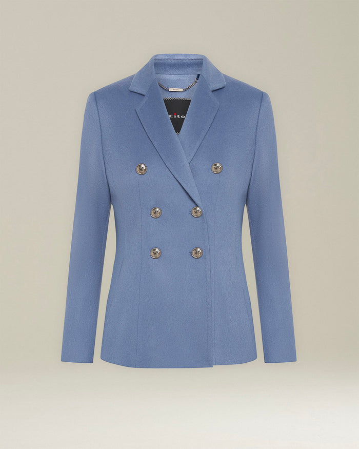 JACKET CASHMERE Avio Lining Silk