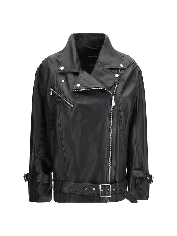 Pinko 100% Sheep jacket in black