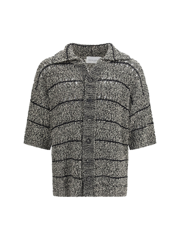 Roberto Collina 98% Cotton; 2% Polyamide shirt in gray