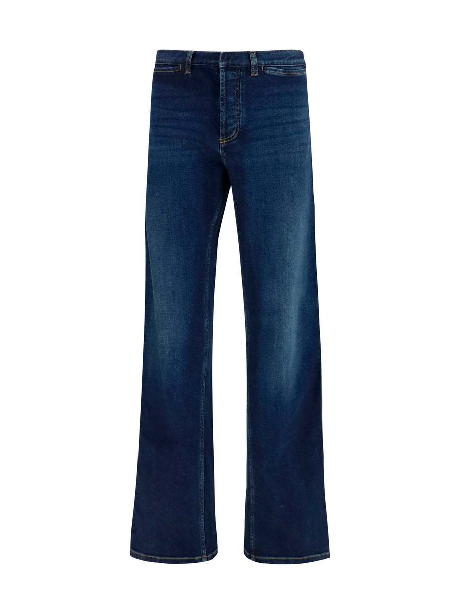 Gucci 98% Cotton jeans in blue