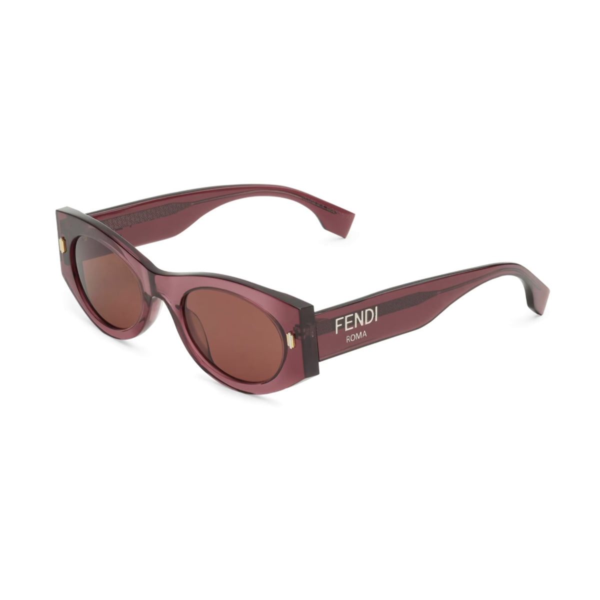 FE40125I 81s Viola Acetate/metal Occhiali Sole