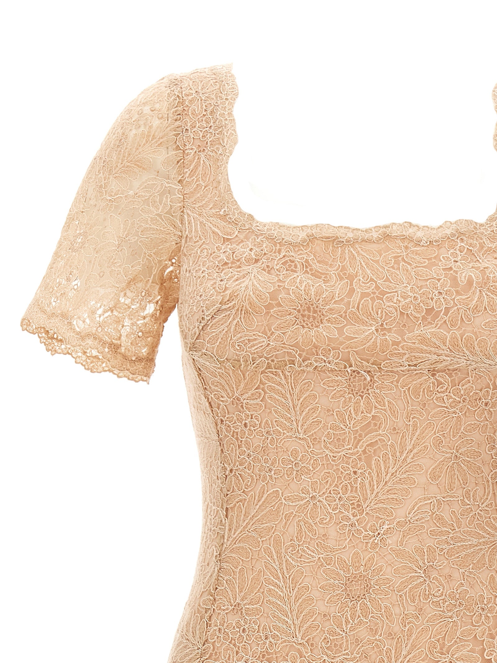Lace dress Pink Polyester