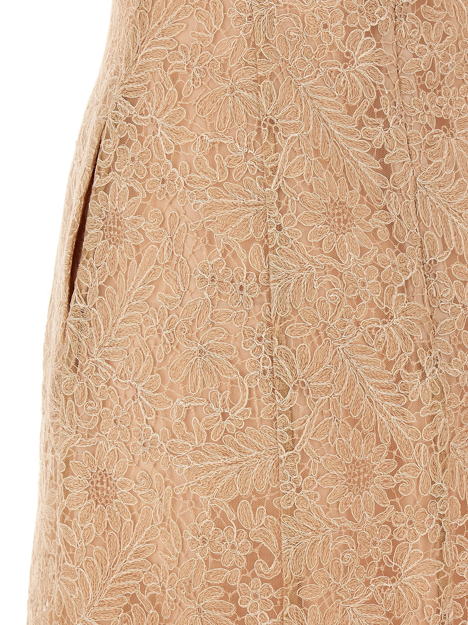 Lace dress Pink Polyester