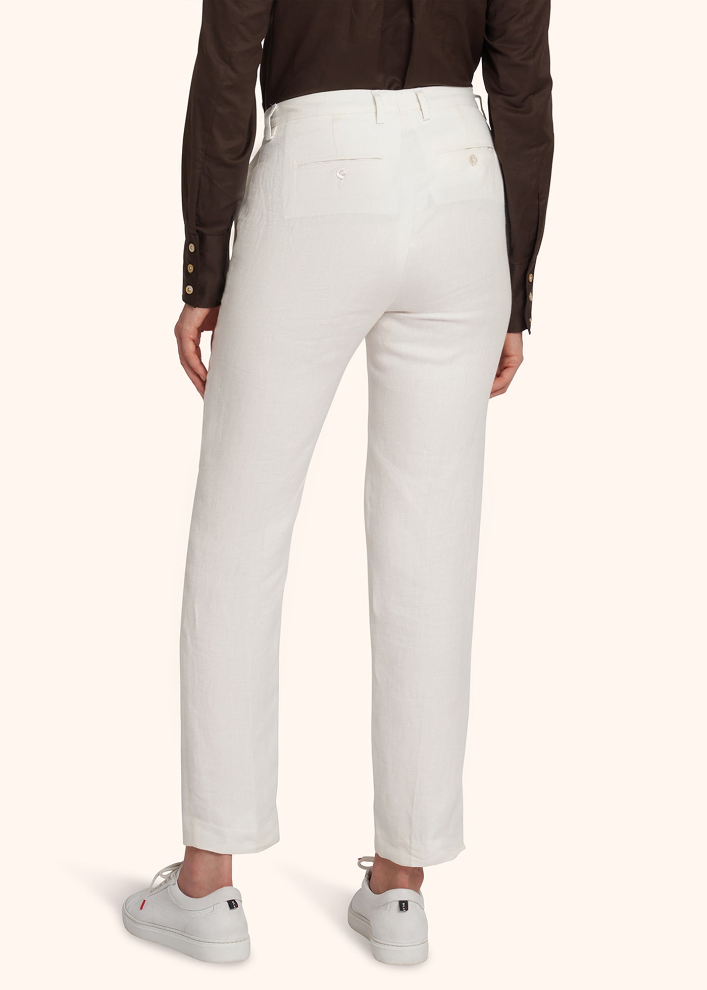 TROUSERS LINEN White Trousers/skirts