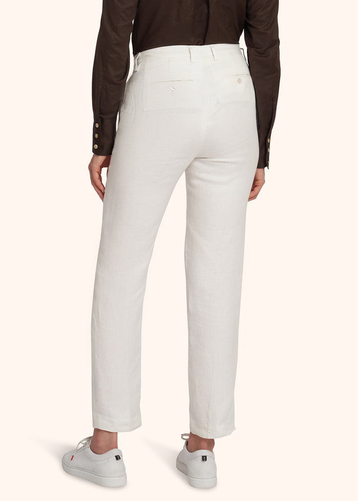 TROUSERS LINEN White Trousers/skirts