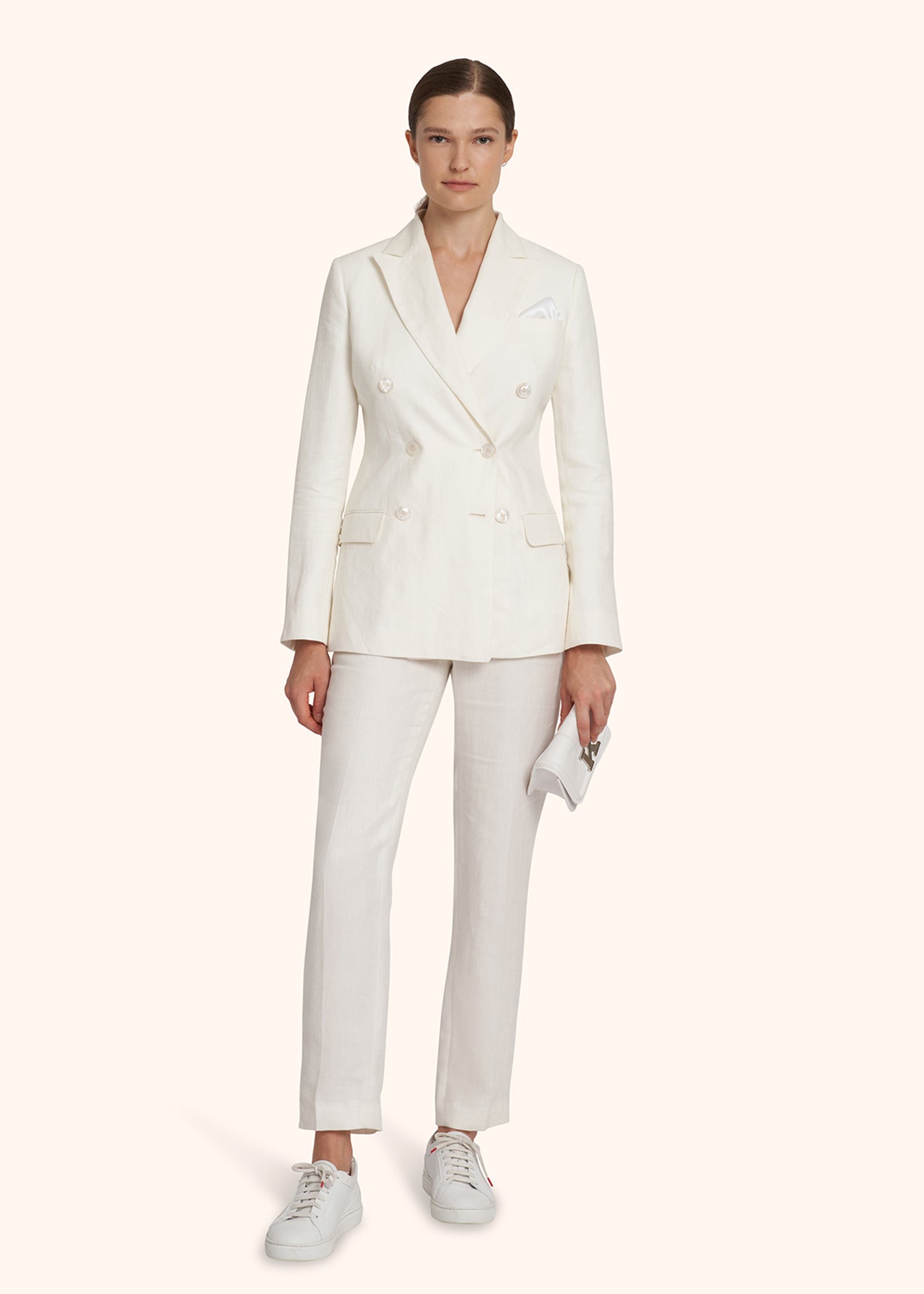 TROUSERS LINEN White Trousers/skirts