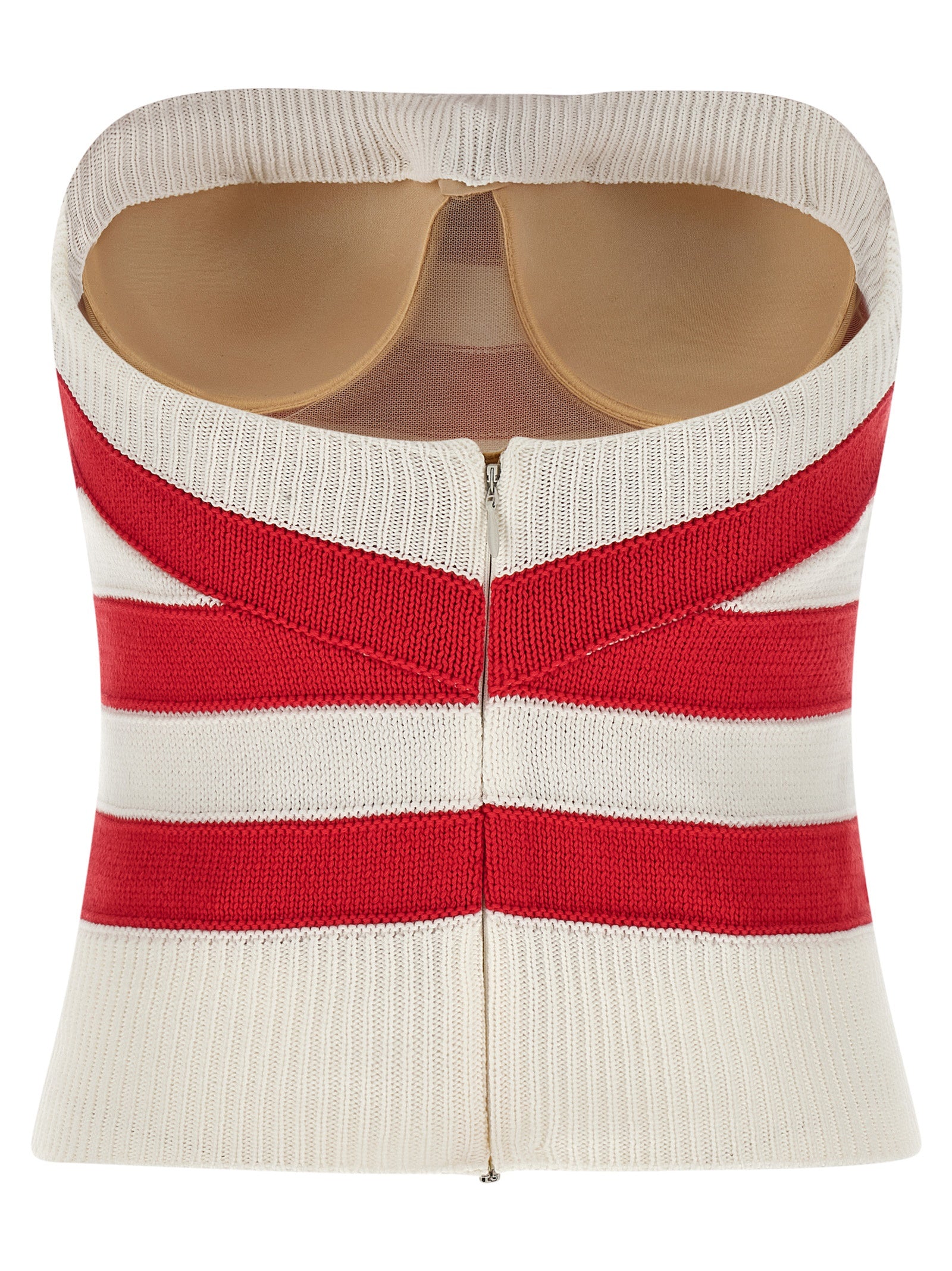 Crochet top Red Cotton Polyamide Tops