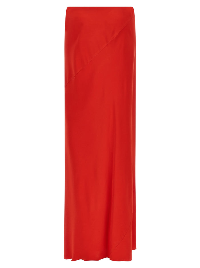 Mermaid skirt Red Viscose