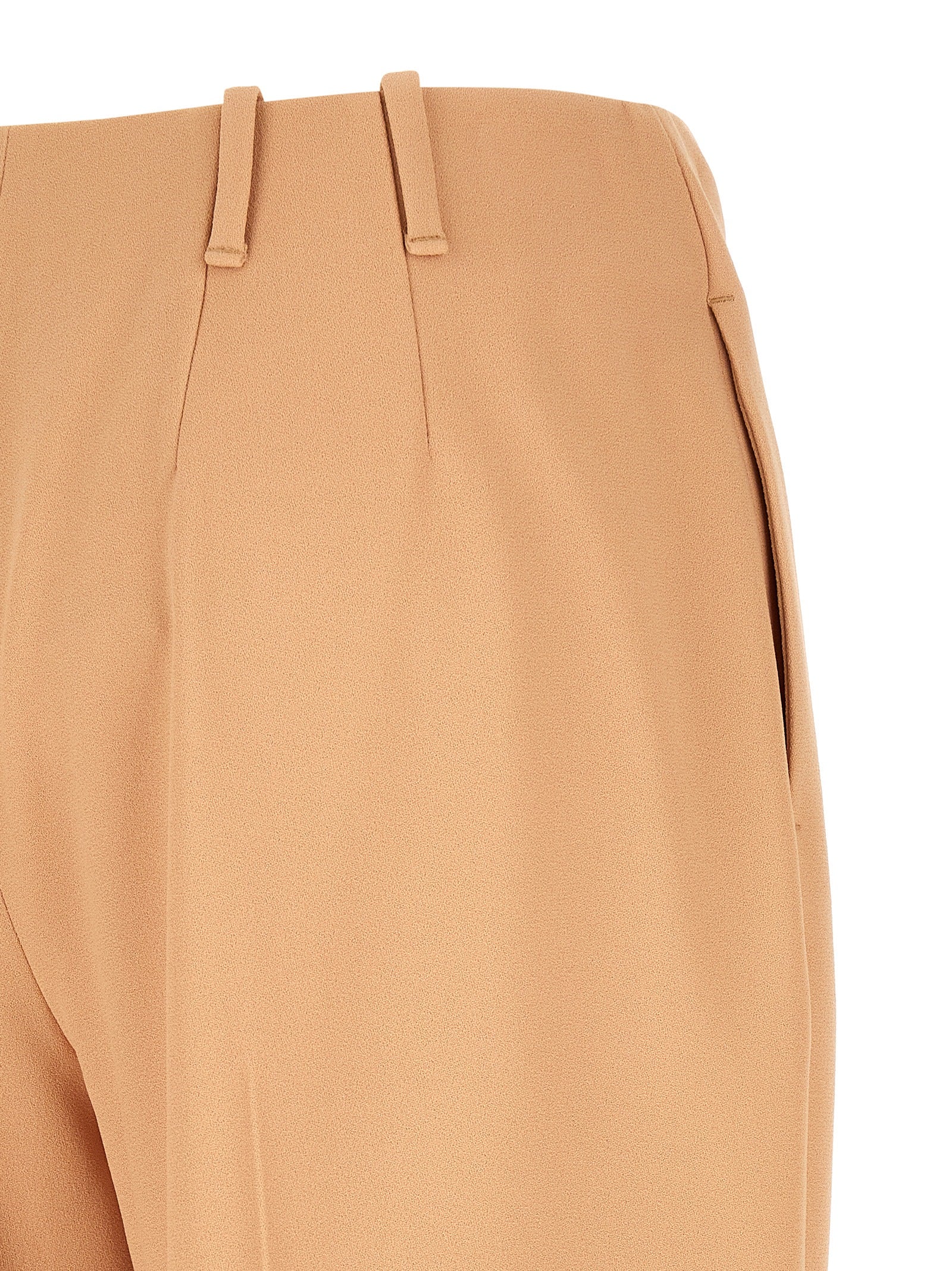 Palazzo Pants Beige Acetate