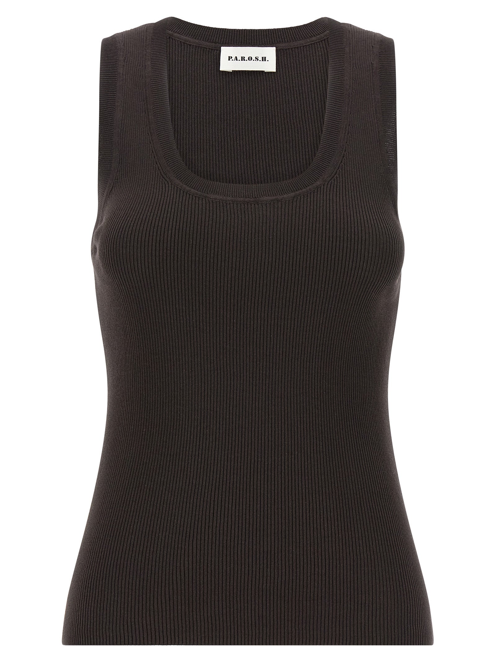 Cipria26 top Brown Cotton Tops