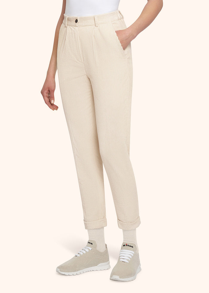 TROUSERS COTTON White Trousers/skirts