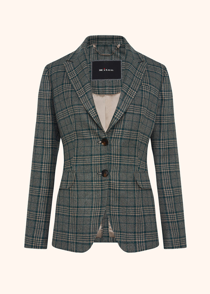 JACKET CASHMERE Avio Lining Silk
