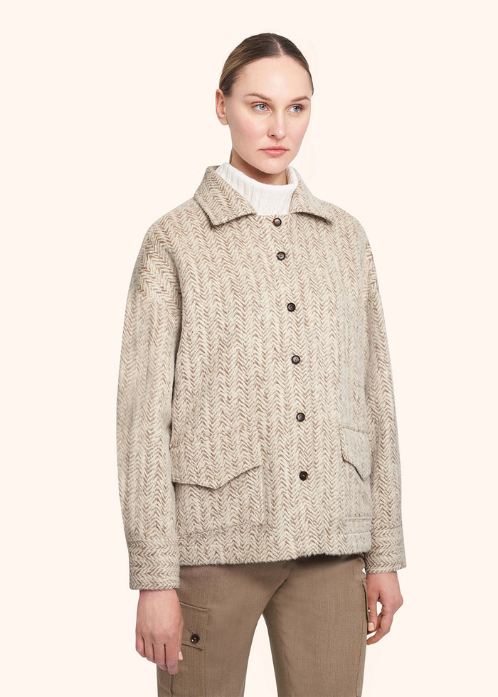 JACKET ALPACA Camel Lining Silk