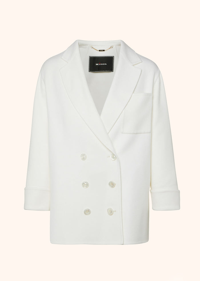 JACKET CASHMERE White Lining Silk