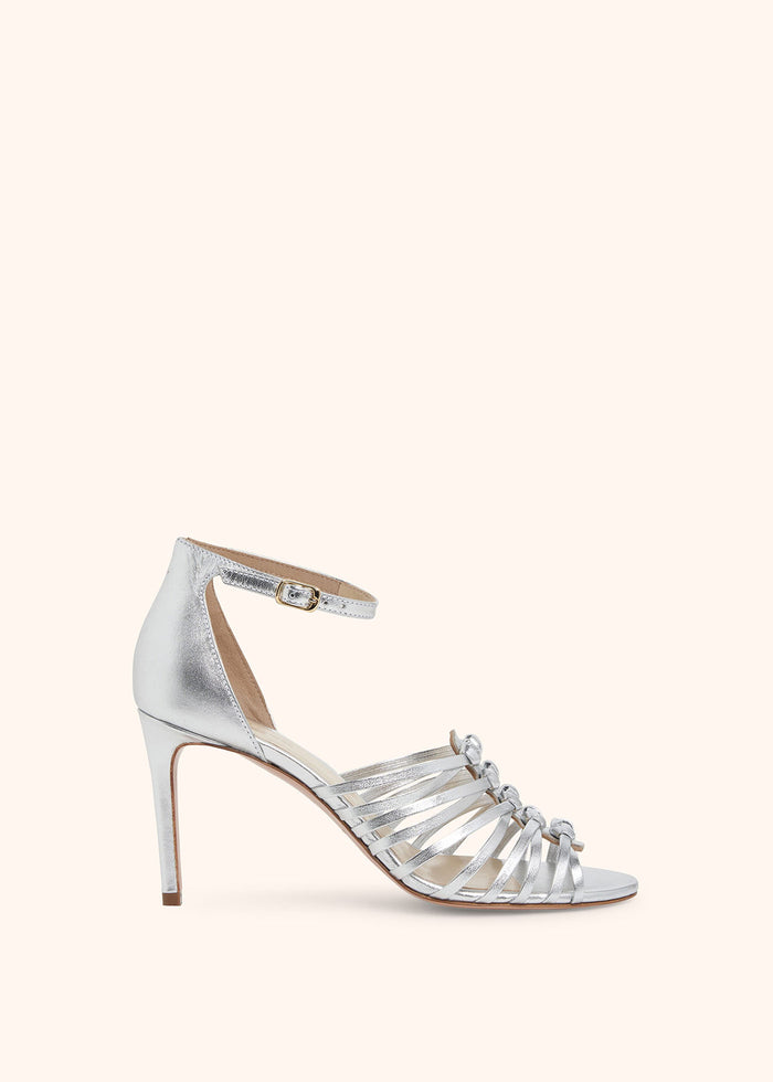 SANDAL LAMBSKIN Silver Sole Calfskin Shoe
