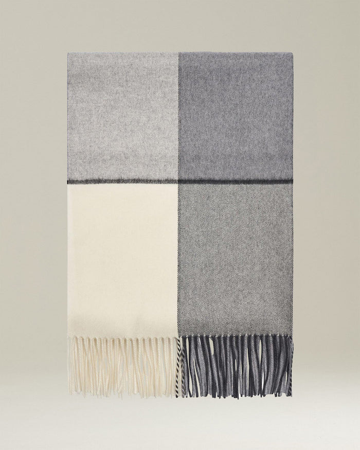 SCARF 70X210 CM CASHMERE Grey Scarves/gloves/hats