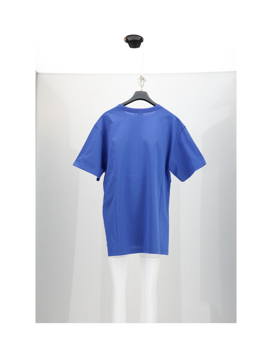 T-Shirt With Logo Bluette T-shirts