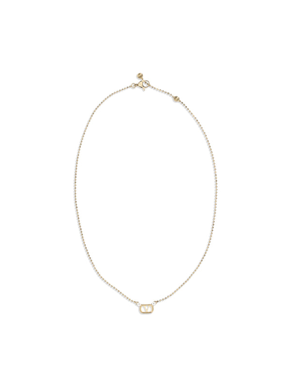 Valentino Garavani Brass necklace in gold