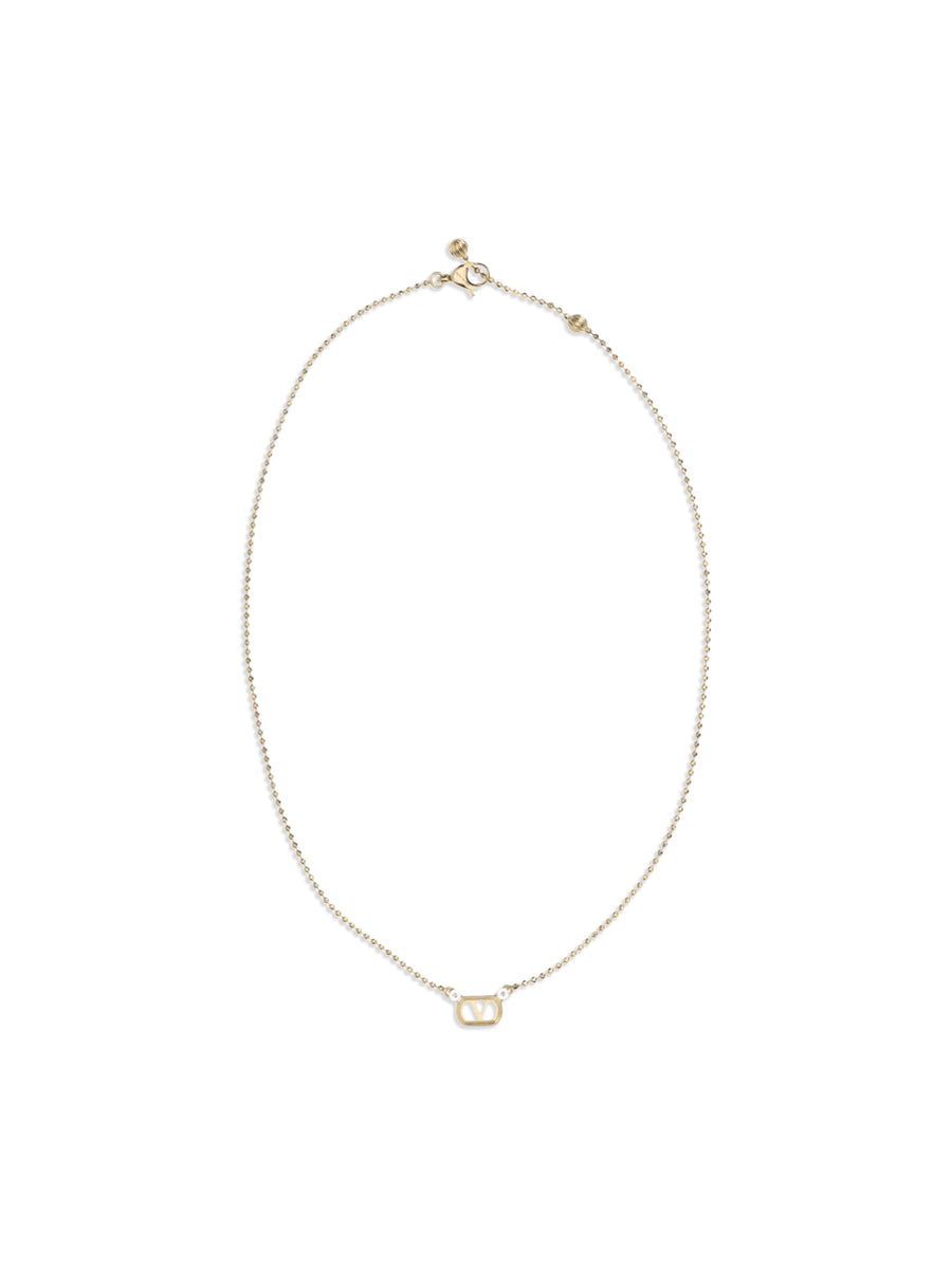 Valentino Garavani Brass necklace in gold