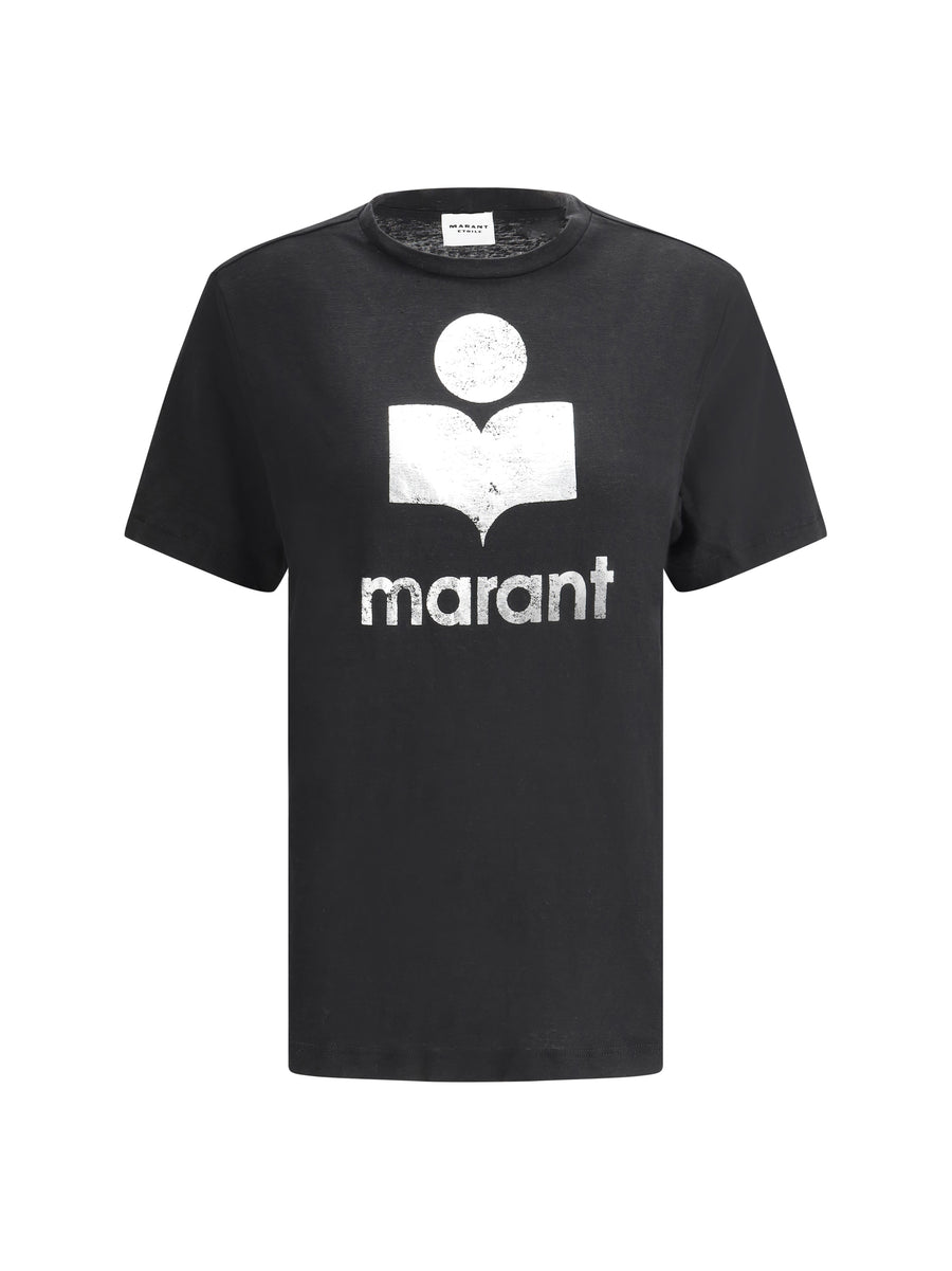 Marant Etoile 100% Linen t-shirt in black