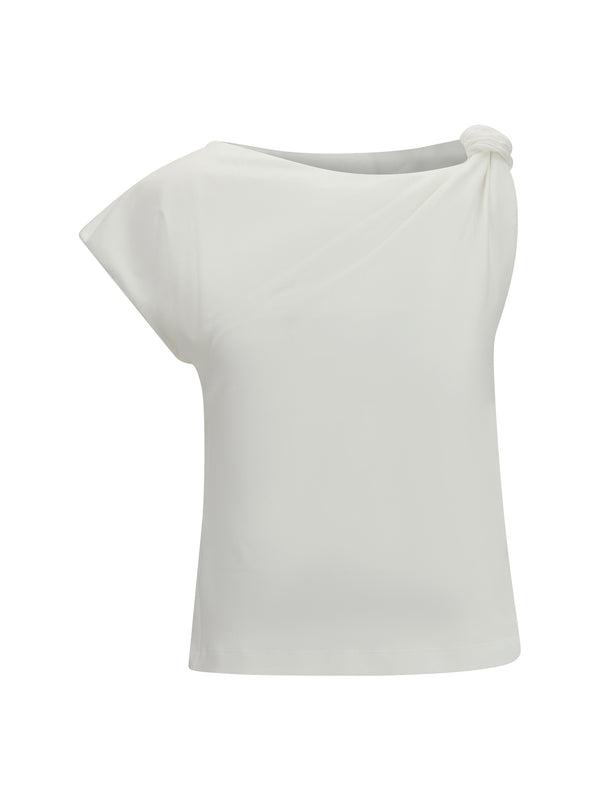Pinko 85% cotton blouse in white