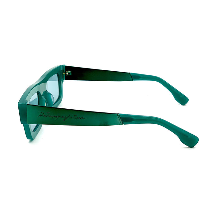 COLPO FRANCIS GREEN Verde Celluloid Occhiali Sole