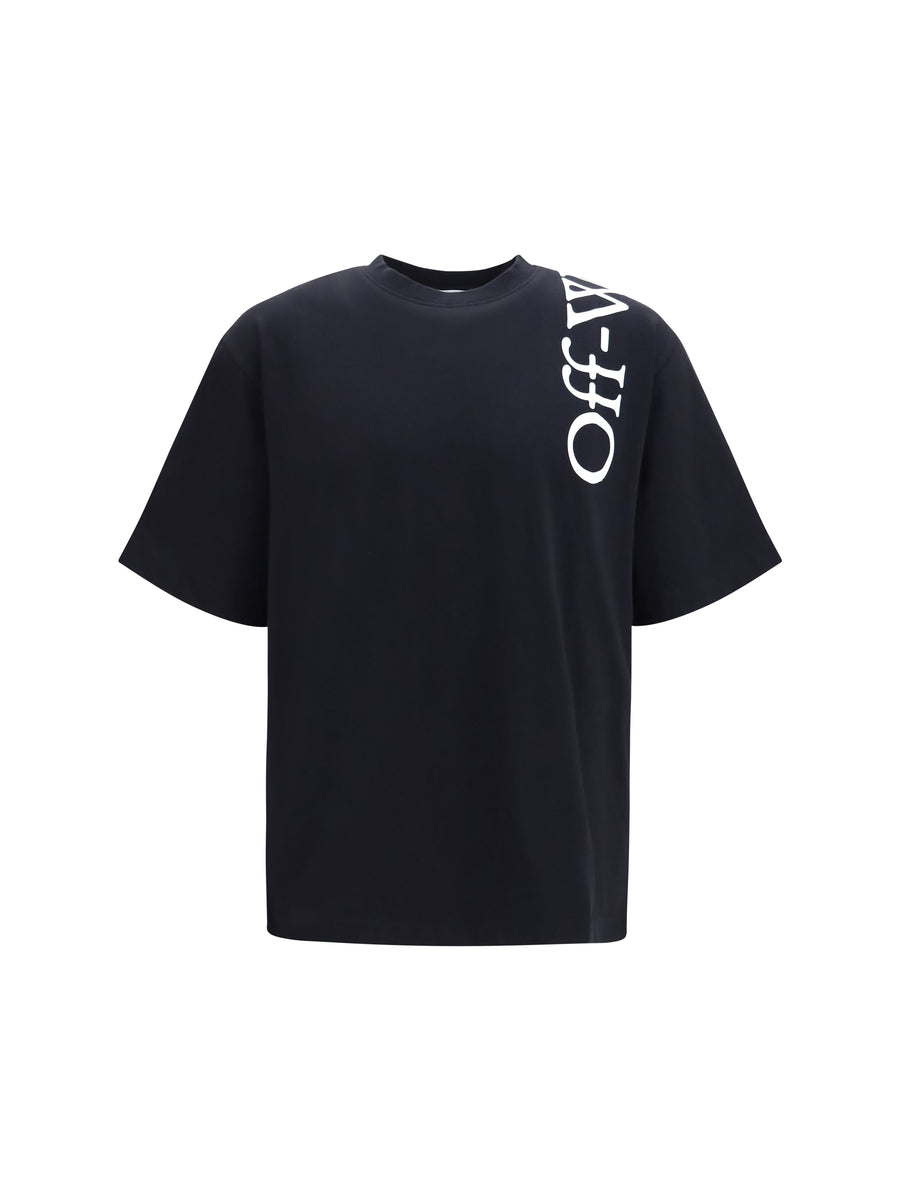 Off-White 100% Cotton t-shirt in black