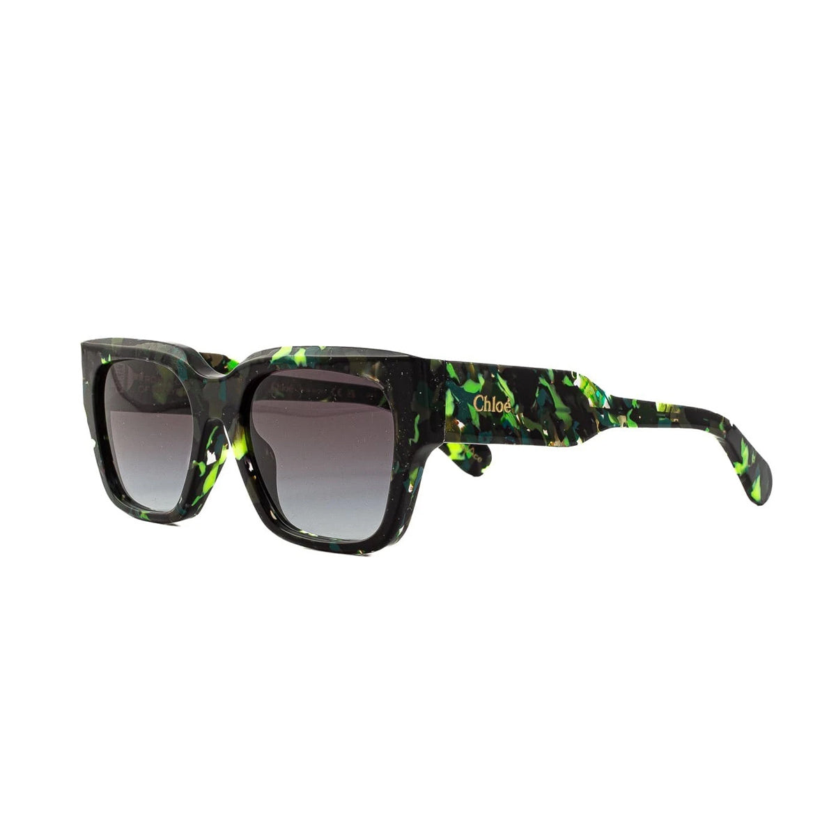 CH0190S 005 Verde Recycled Acetate Occhiali Sole