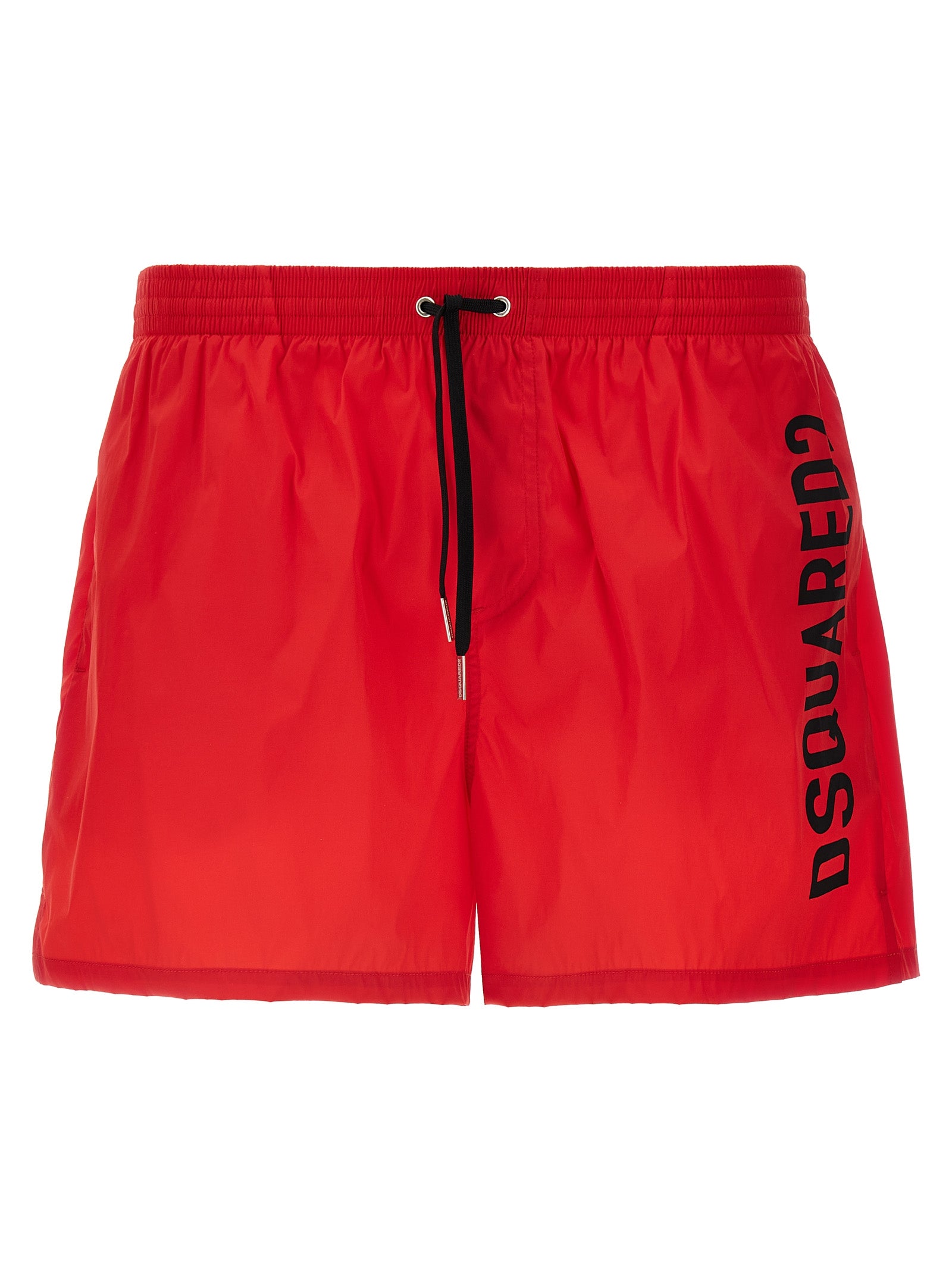 Midi boxer shorts Red Polyamide Beachwear