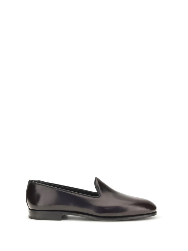 Church'S 100% calf leather Bos Taurus loafer in red