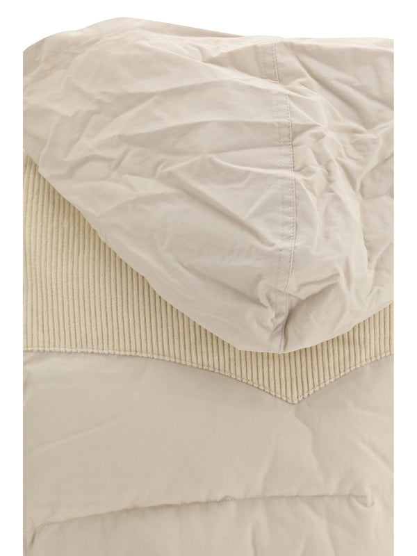 Padded Gilet Olfa Ecru Outer: Polyamide Puffer Jackets