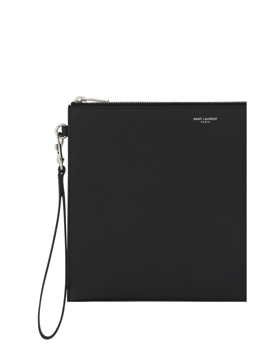 Ipad Holder Calfskin Black Calf Leather Phone Cases & Technology