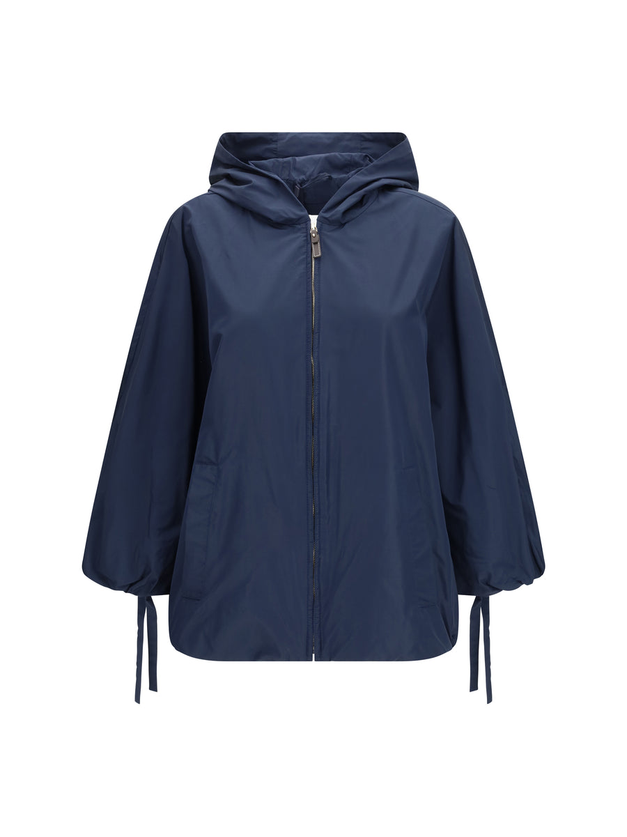 'S Maxmara 100% Polyester raincoat in navy