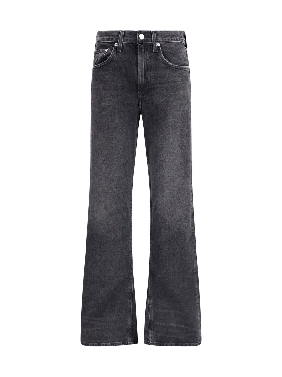 Agolde 100% recycled cotton jeans in black