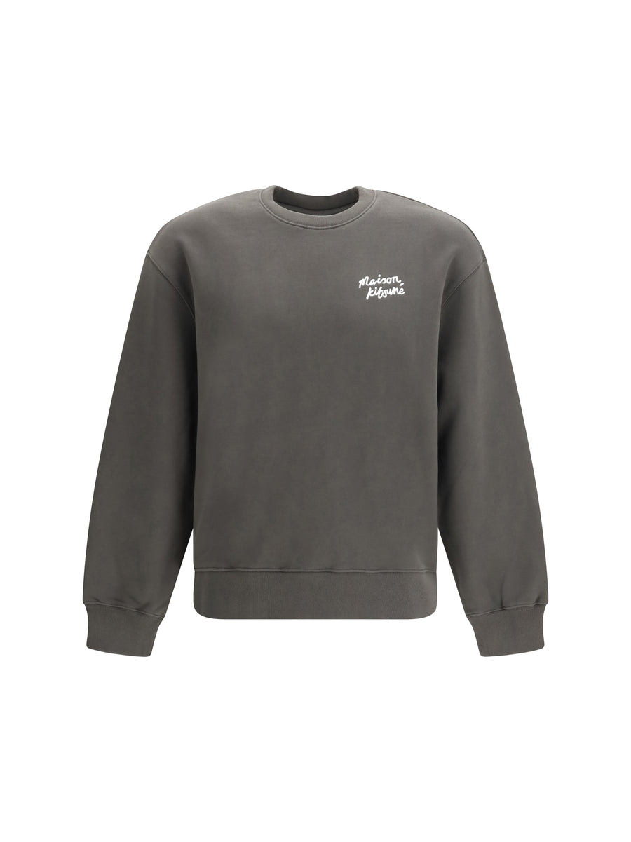 Maison Kitsuné 100% Cotton sweatshirt in gray