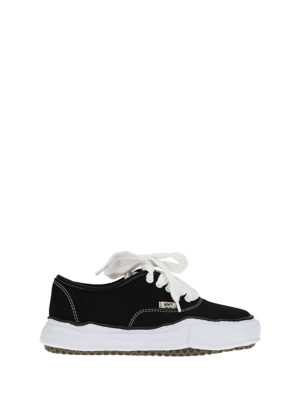 Maison Mihara Yasuhiro Upper: 100% Cotton; Sole: 100% Rubber sneakers in black